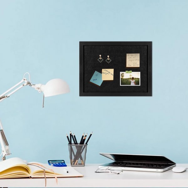 Black Cork Boards with Black MDF Frame